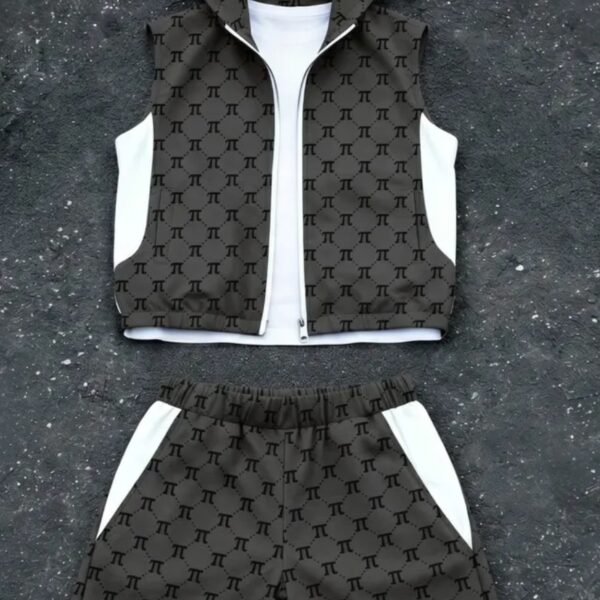 Men's Pi symbol Shorts set