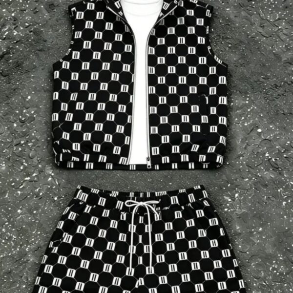 Men's Honeycomb Shorts set