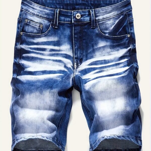 Men's Blue Jean Shorts