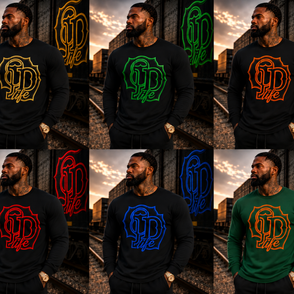 OD LIFE Long sleeve shirt "OD EMPLOYEES ONLY"