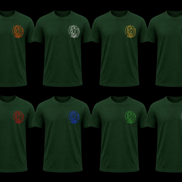 OD LIFE T-shirts"Green shirt" OD EMPLOYEES ONLY"